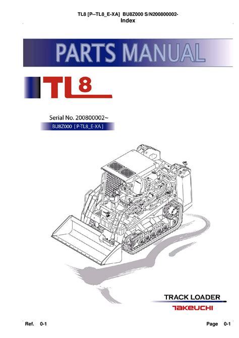 takeuchi tl8 troubleshooting instructions